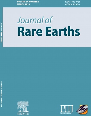 《Journal of Rare Earths》封面