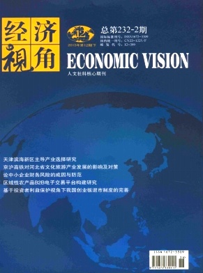 《经济视角(下旬刊)》封面