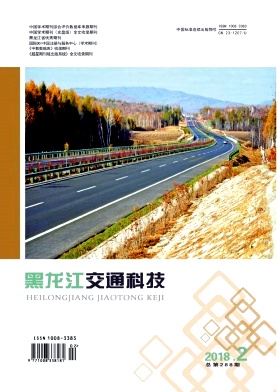 《黑龙江交通科技》封面
