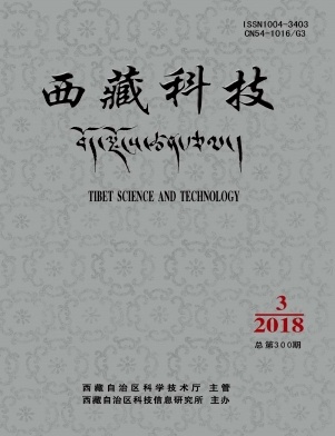 《西藏科技》封面