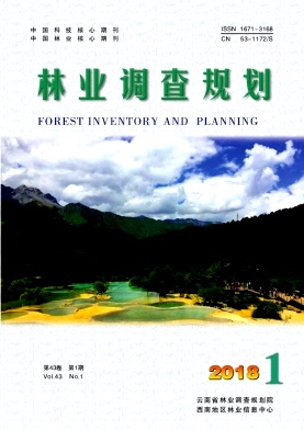 《林业调查规划》封面