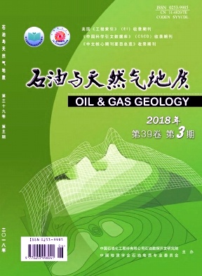 《石油与天然气地质》封面