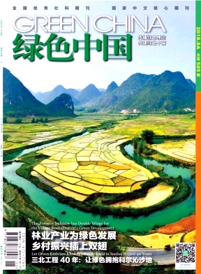 《绿色中国》封面